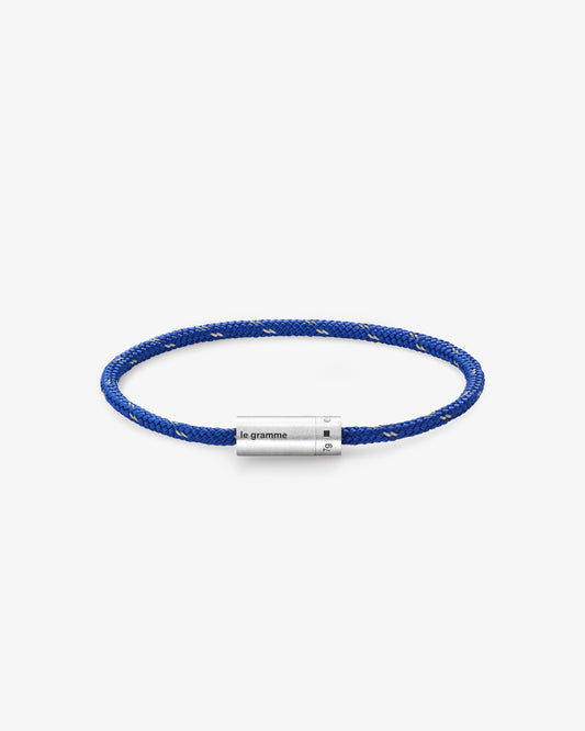 Le gramme 7g brushed blue royal technical nato bracelet