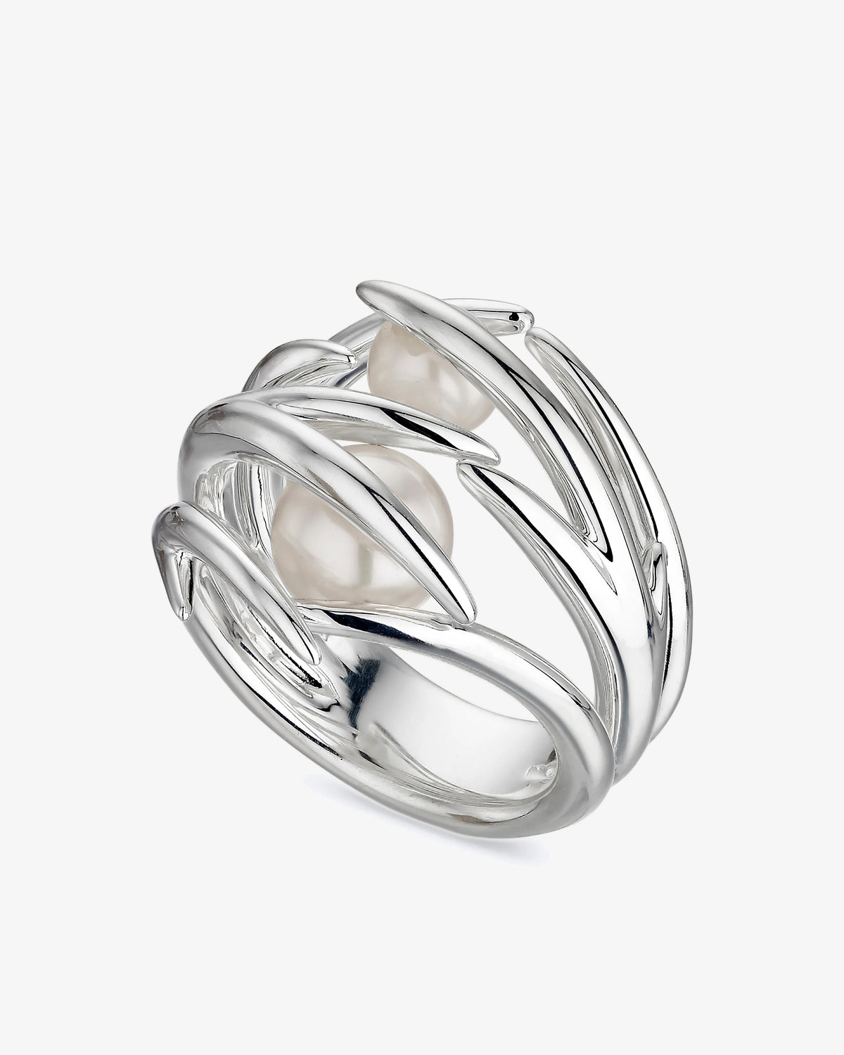 Shaun Leane Hooked Pearl Ring