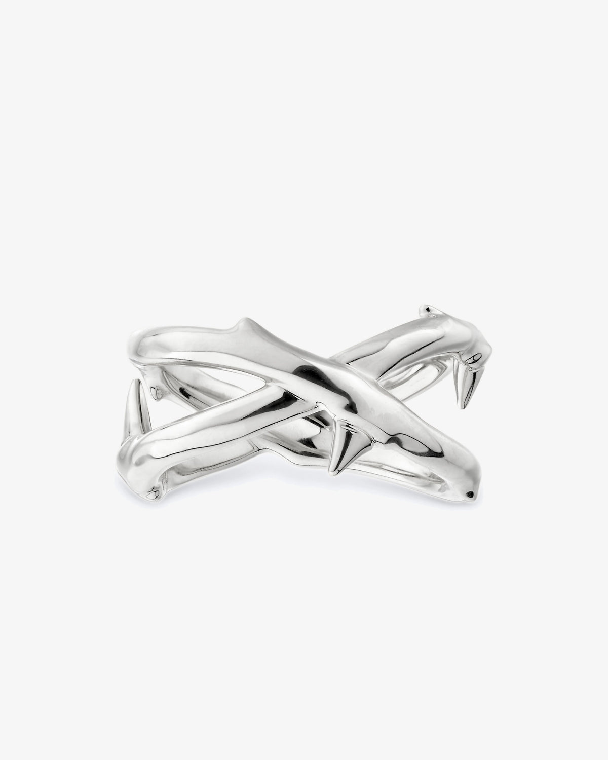Shaun Leane Rose Thorn Wide Band Ring