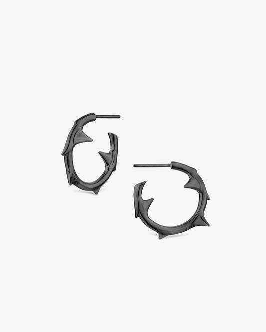Shaun Leane Rose Thorn Small Hoop Earrings