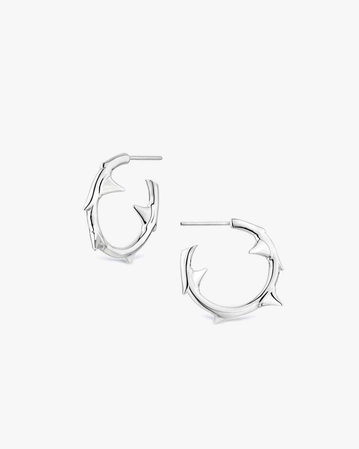 Shaun Leane Rose Thorn Small Hoop Earrings