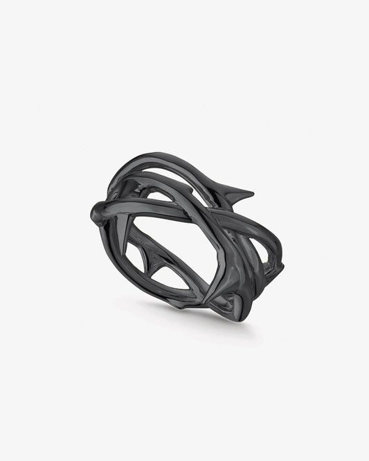 Shaun Leane Rose Thorn Triple Band Ring
