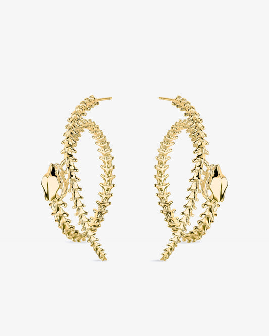 Shaun Leane Serpent's Trace Hoop Earrings