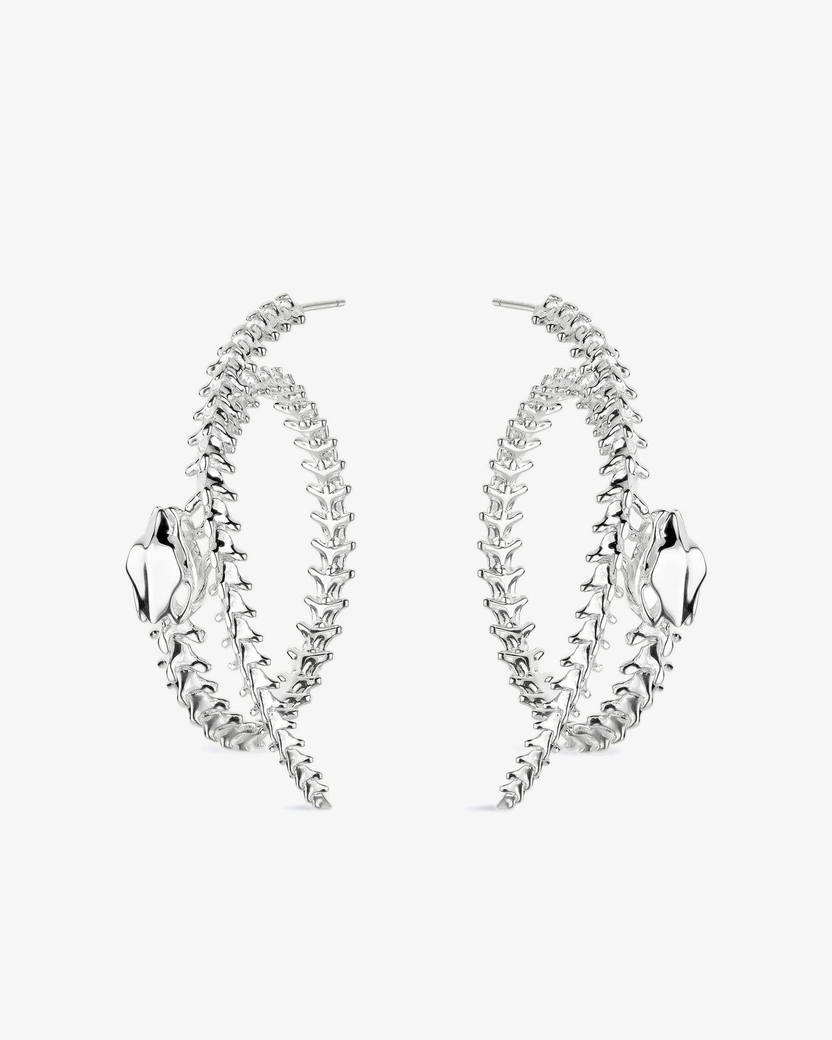 Shaun Leane Serpent's Trace Hoop Earrings