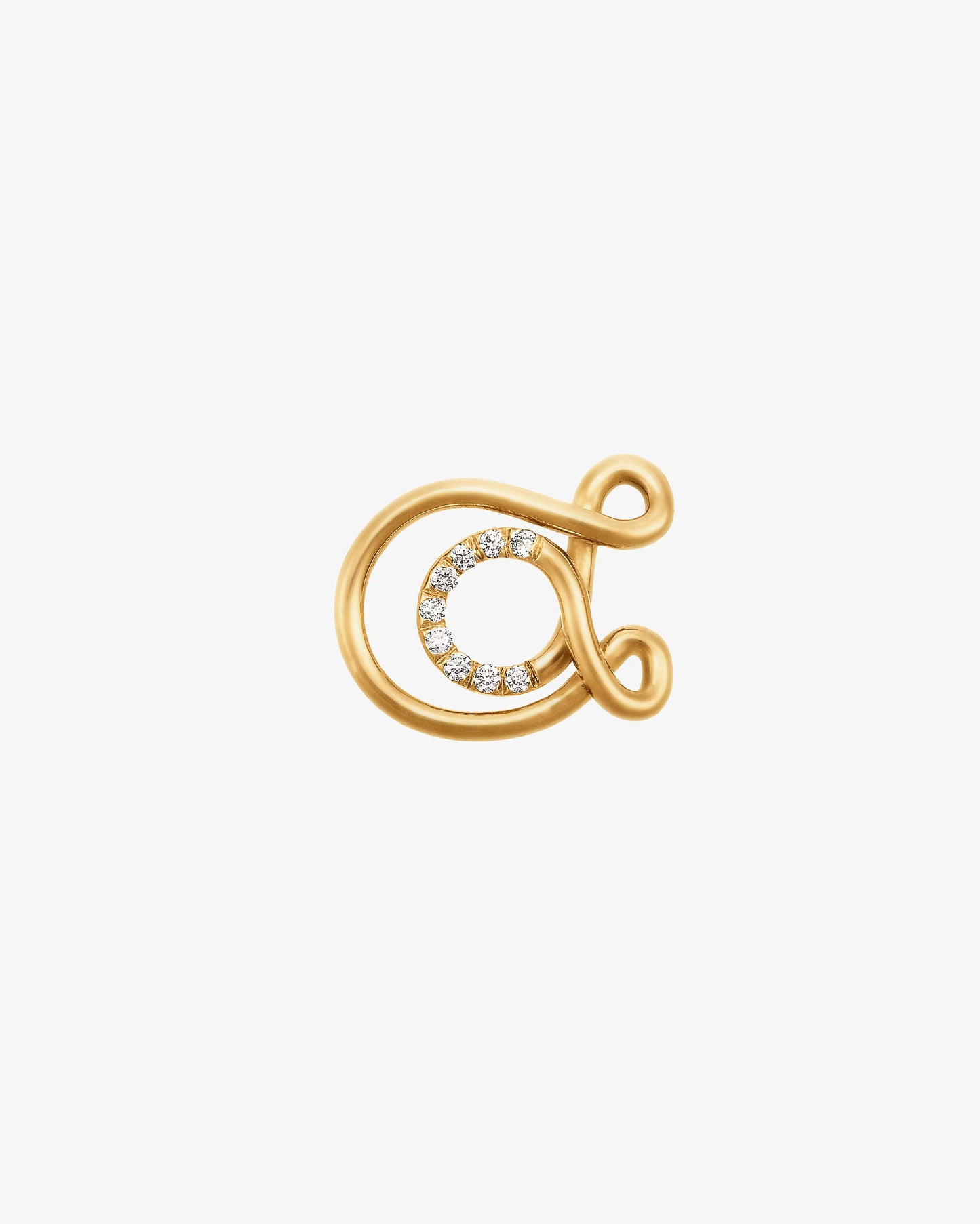 18K Gold Alphajoaillerie Diamond Necklace