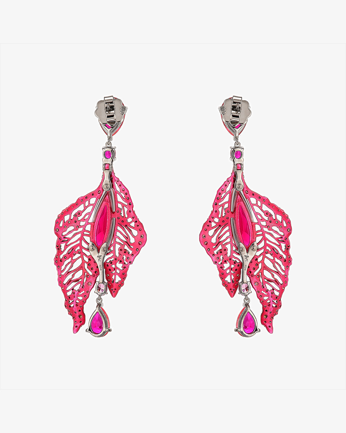 Anabela Chan Ruby Atlantis Drop Earrings