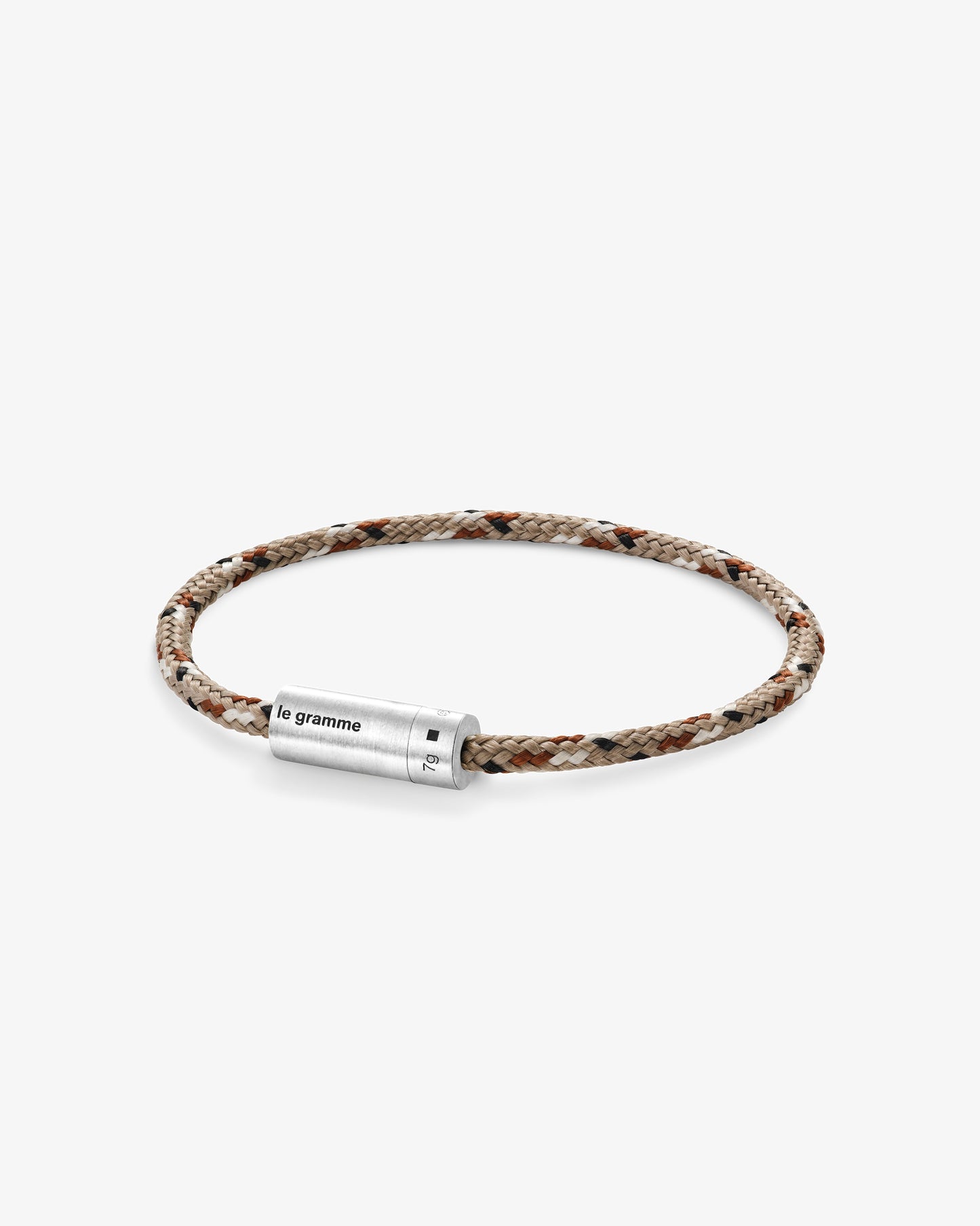 Le gramme 7g brushed beige technical nato bracelet