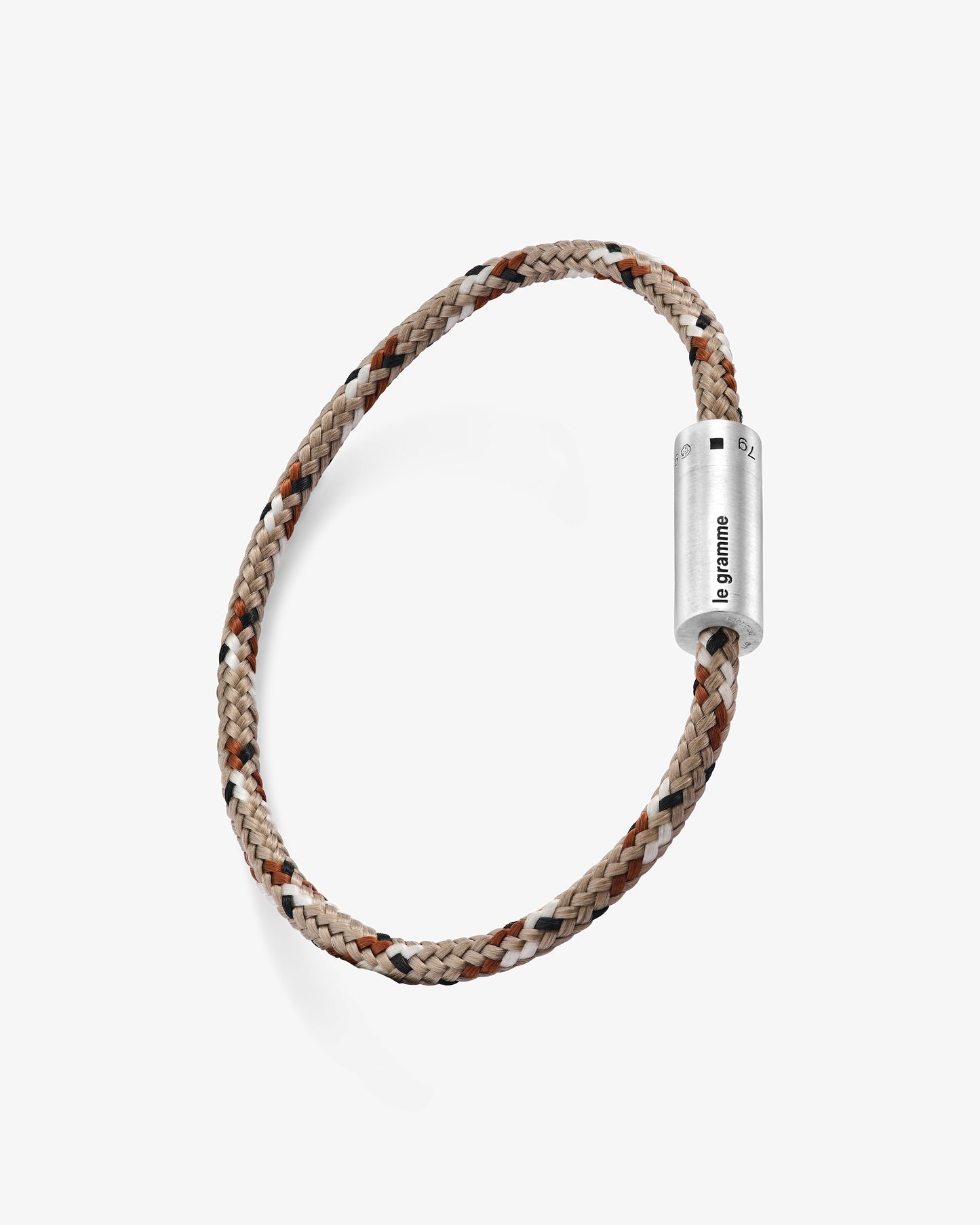Le gramme 7g brushed beige technical nato bracelet
