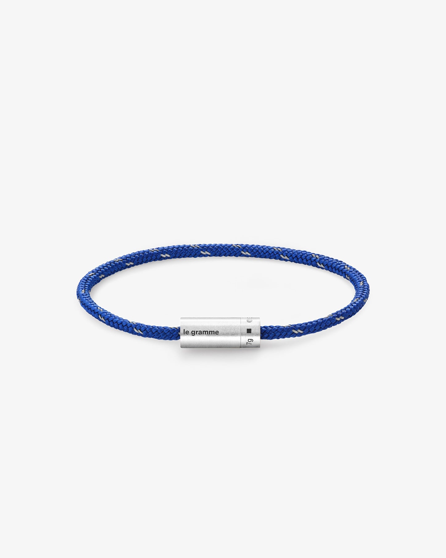 Le gramme 7g brushed blue royal technical nato bracelet