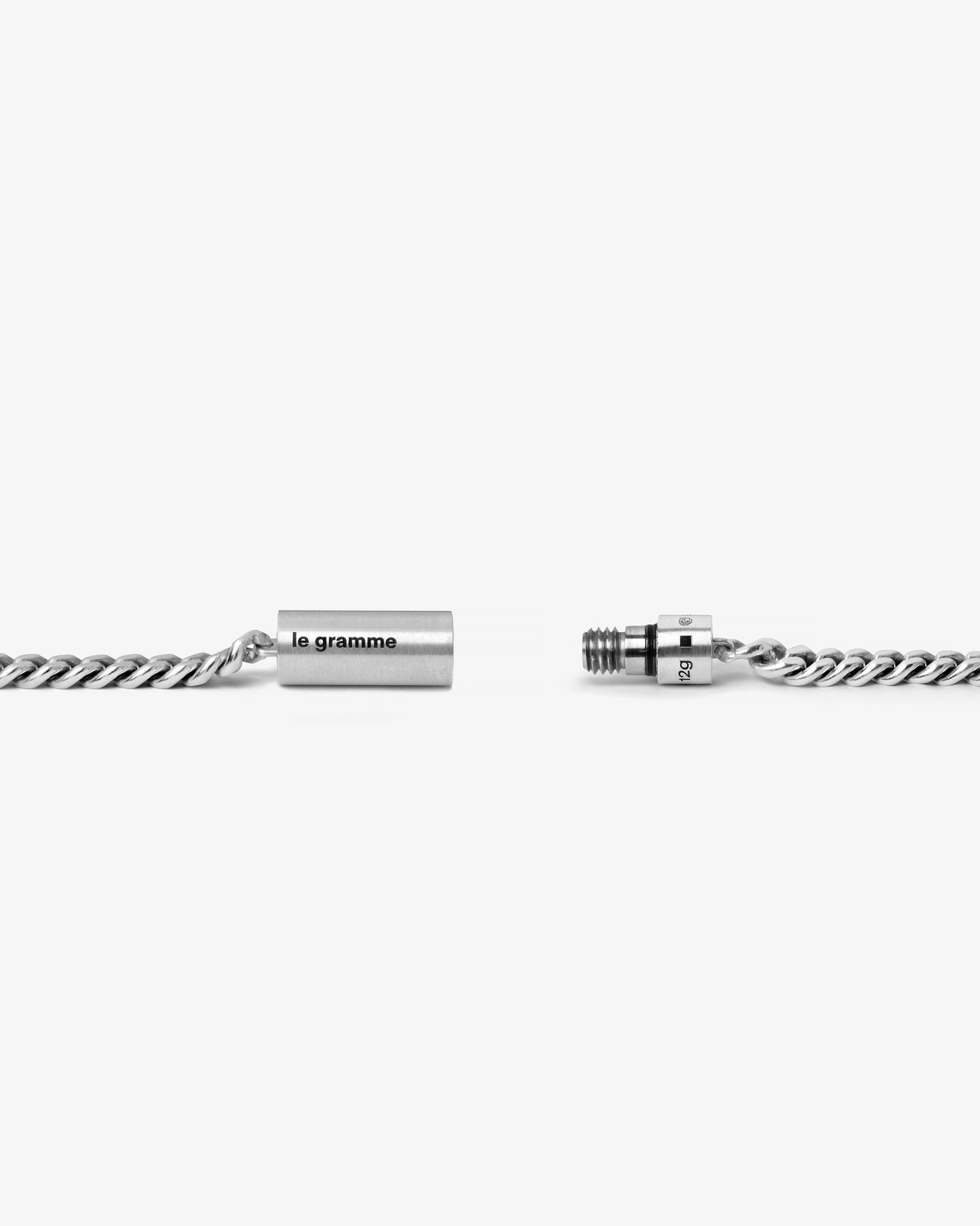 Le gramme 12g curb chain cable bracelet