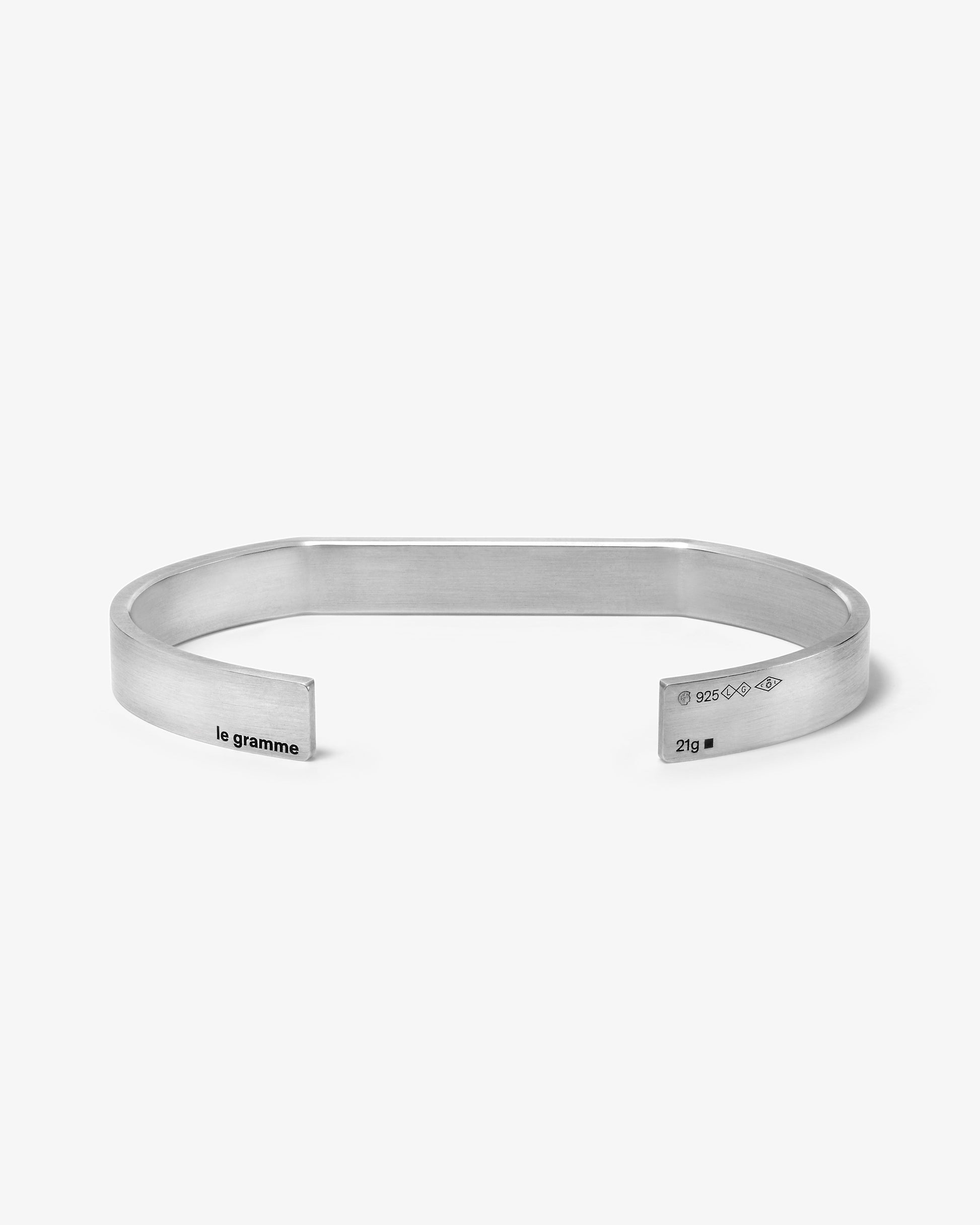 Le gramme 21g ribbon bracelet