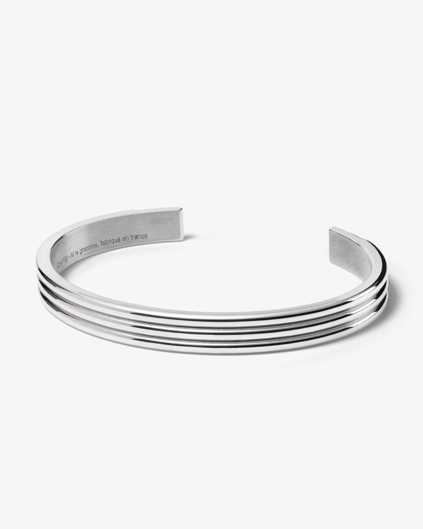 Le gramme 30g godron ribbon bracelet