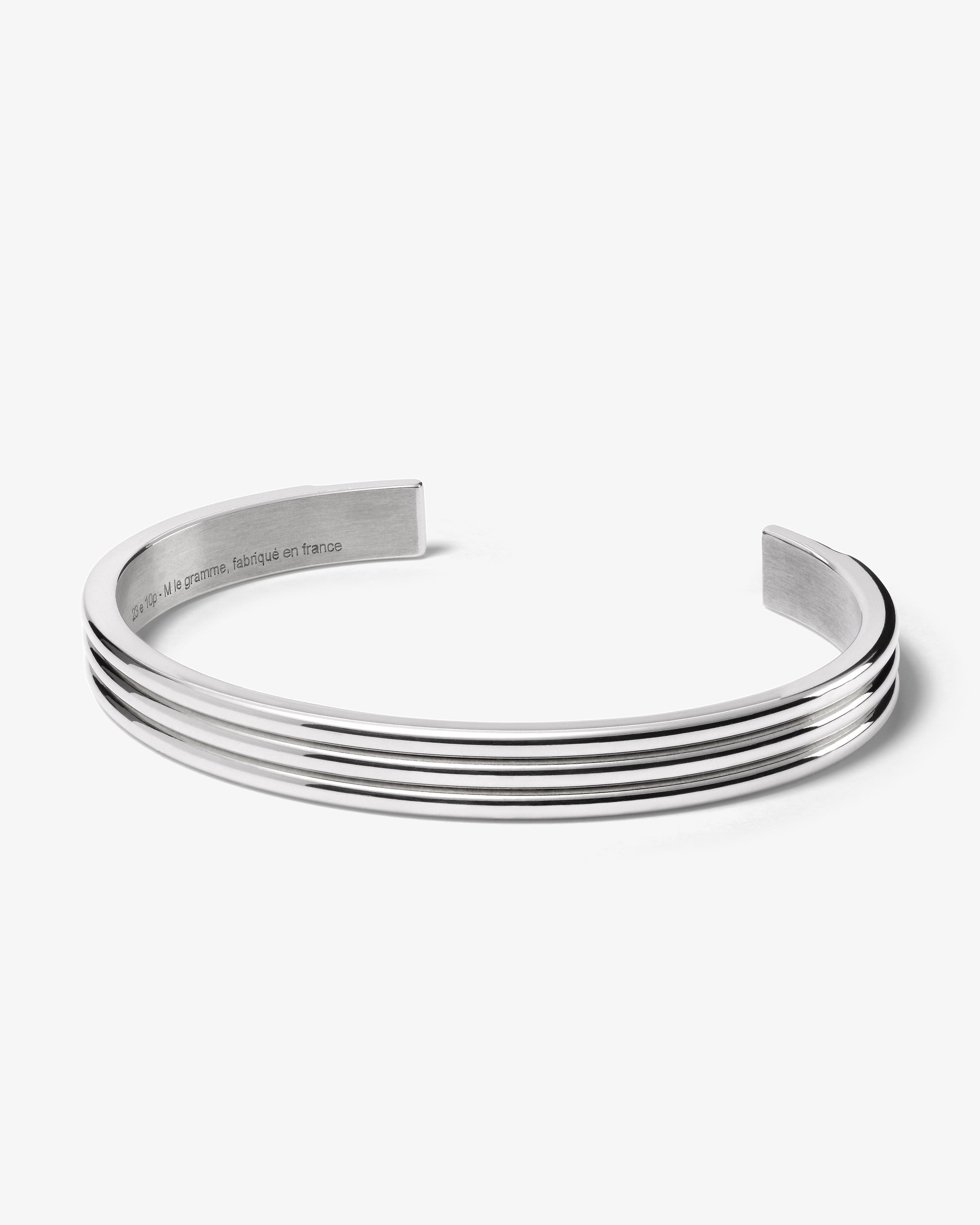 Le gramme 30g godron ribbon bracelet