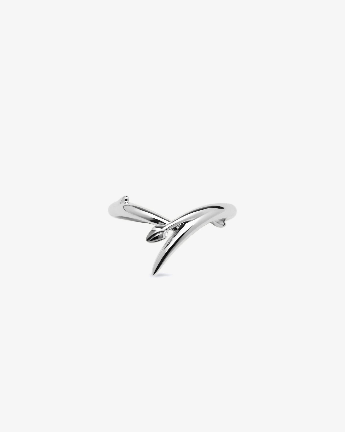 Shaun Leane Black Orchid Interlocking Bud Ring