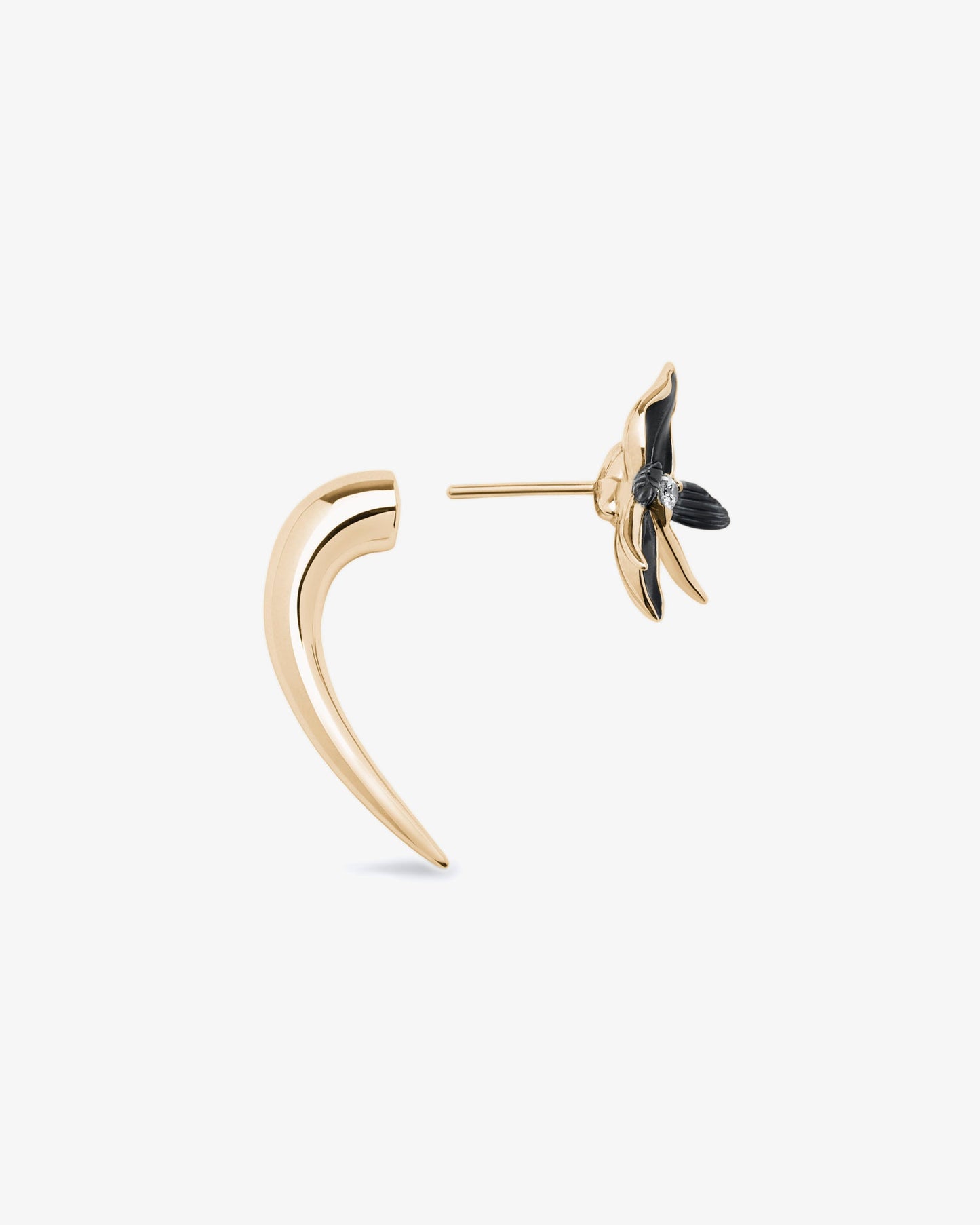 Shaun Leane Black Orchid Talon Diamond Earrings