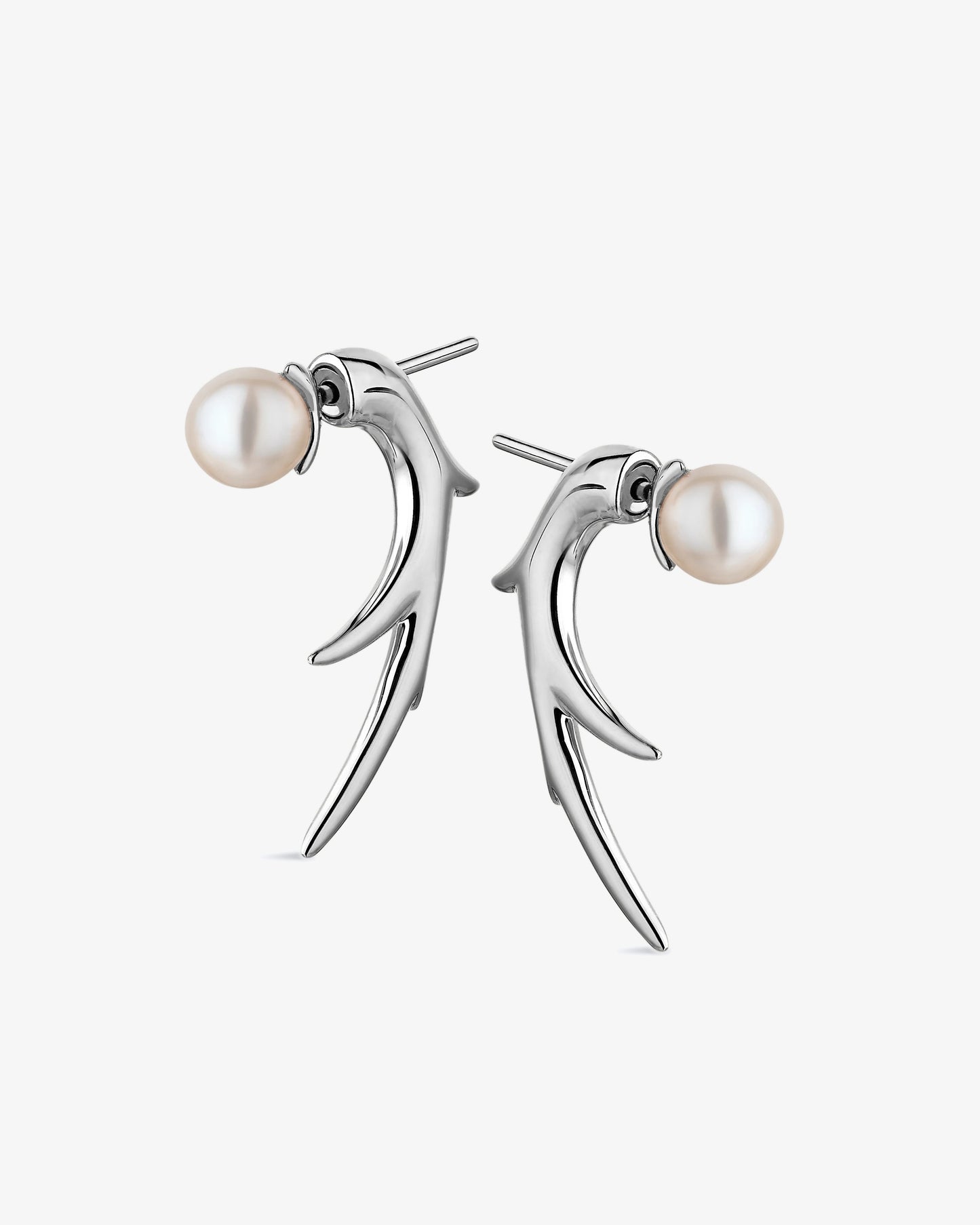 Shaun Leane Cherry Blossom Branch Pearl Earrings