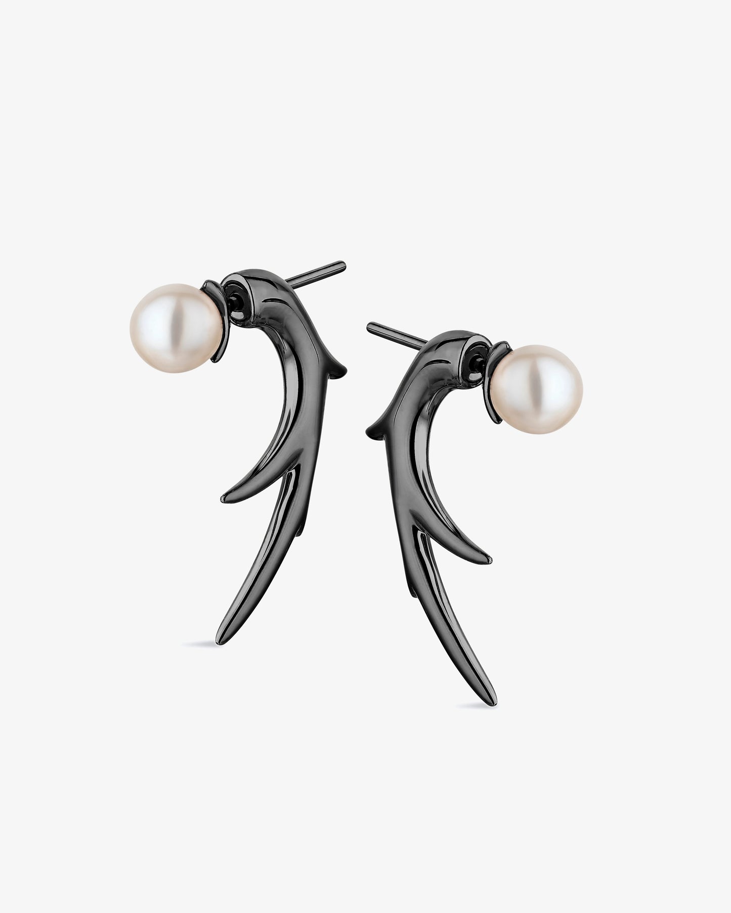 Shaun Leane Cherry Blossom Branch Pearl Earrings