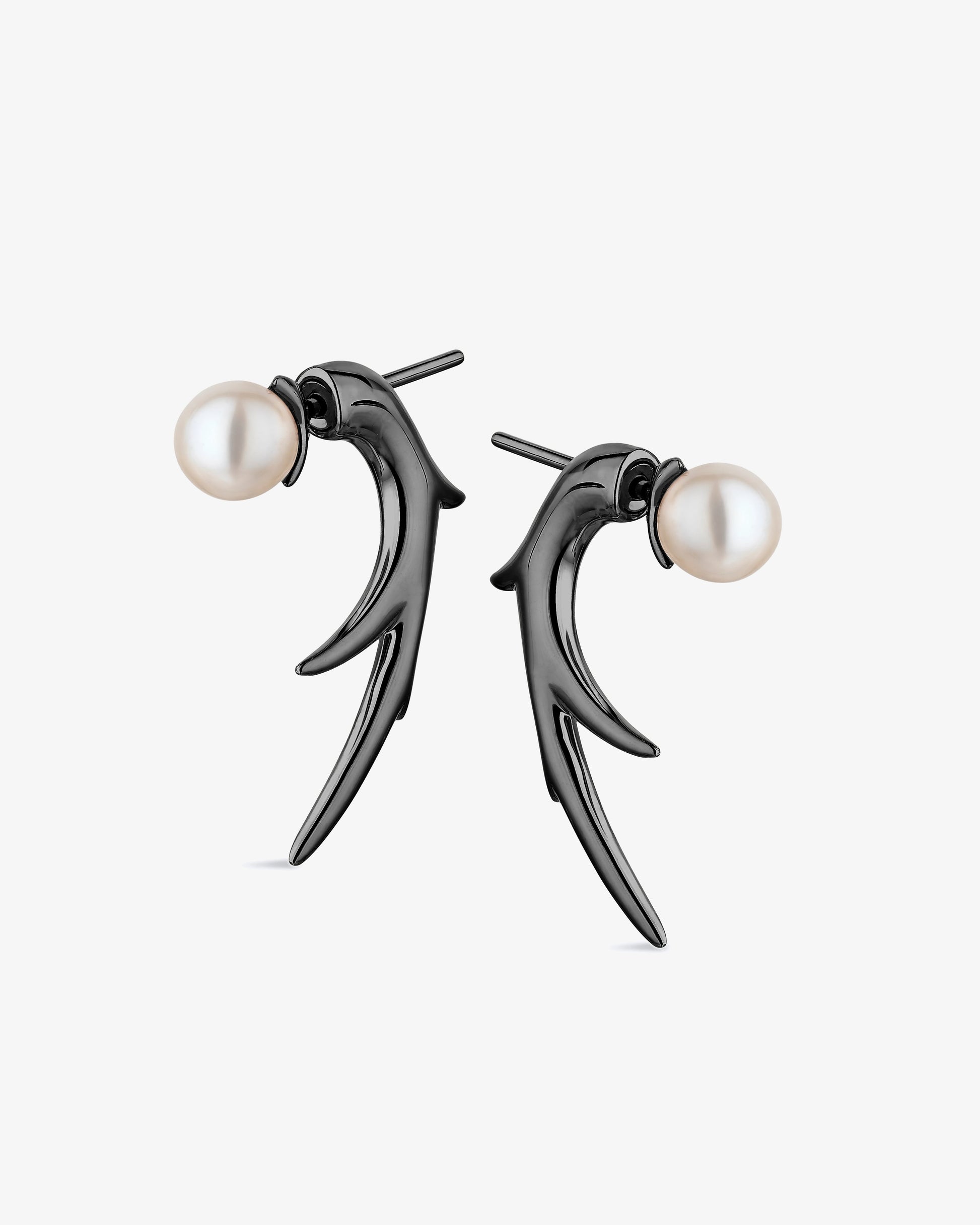 Shaun Leane Cherry Blossom Branch Pearl Earrings