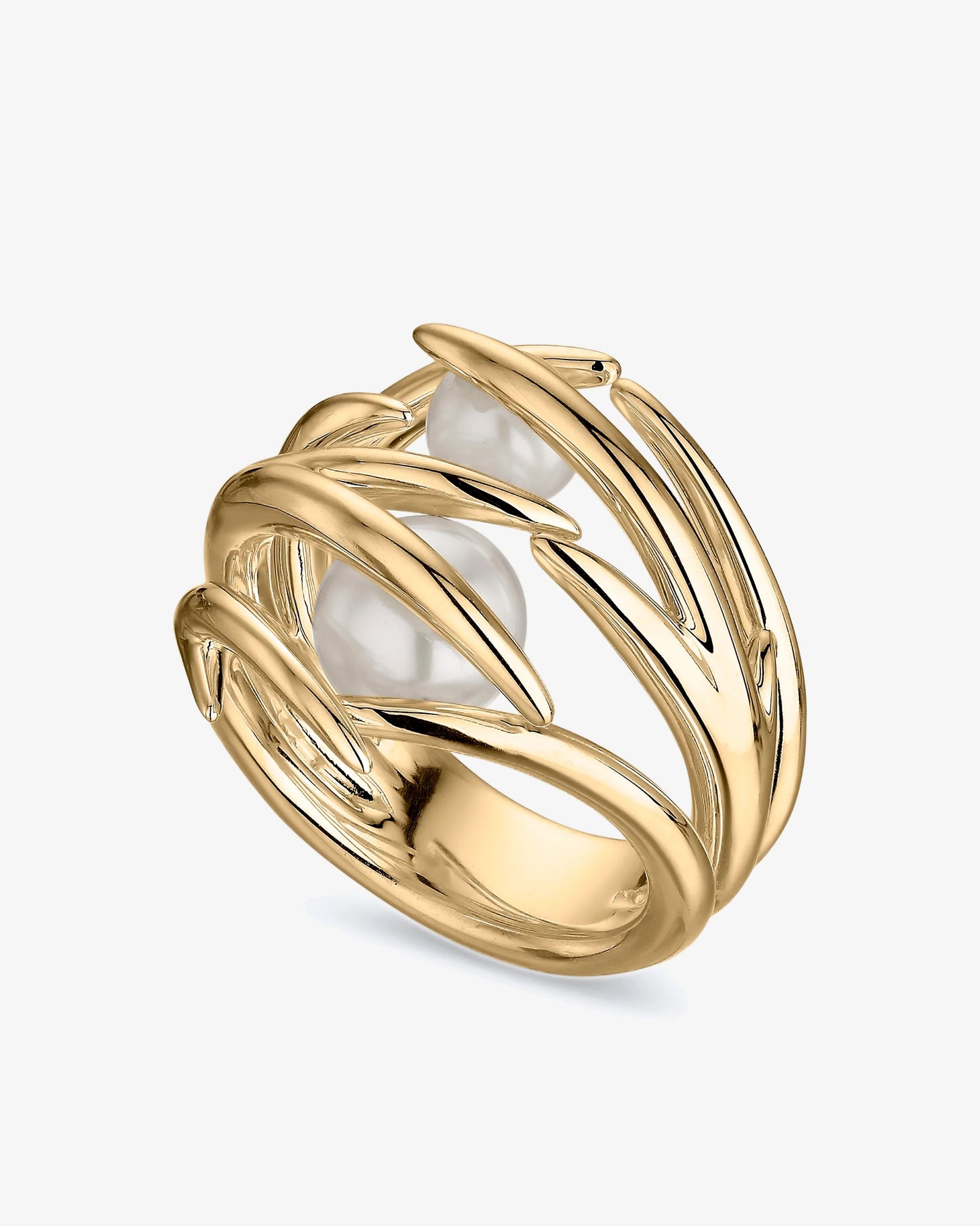 Shaun Leane Hooked Pearl Ring
