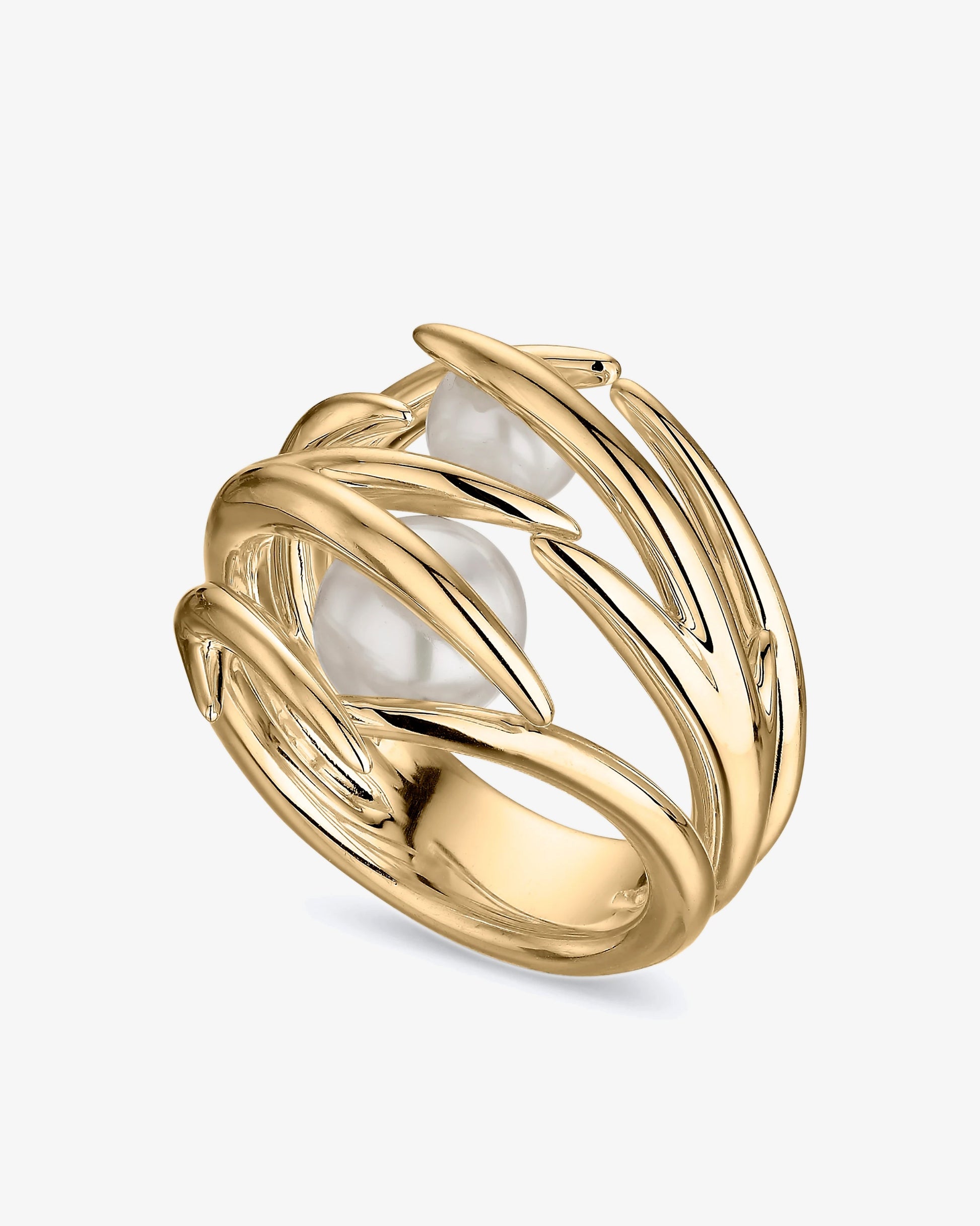 Shaun Leane Hooked Pearl Ring