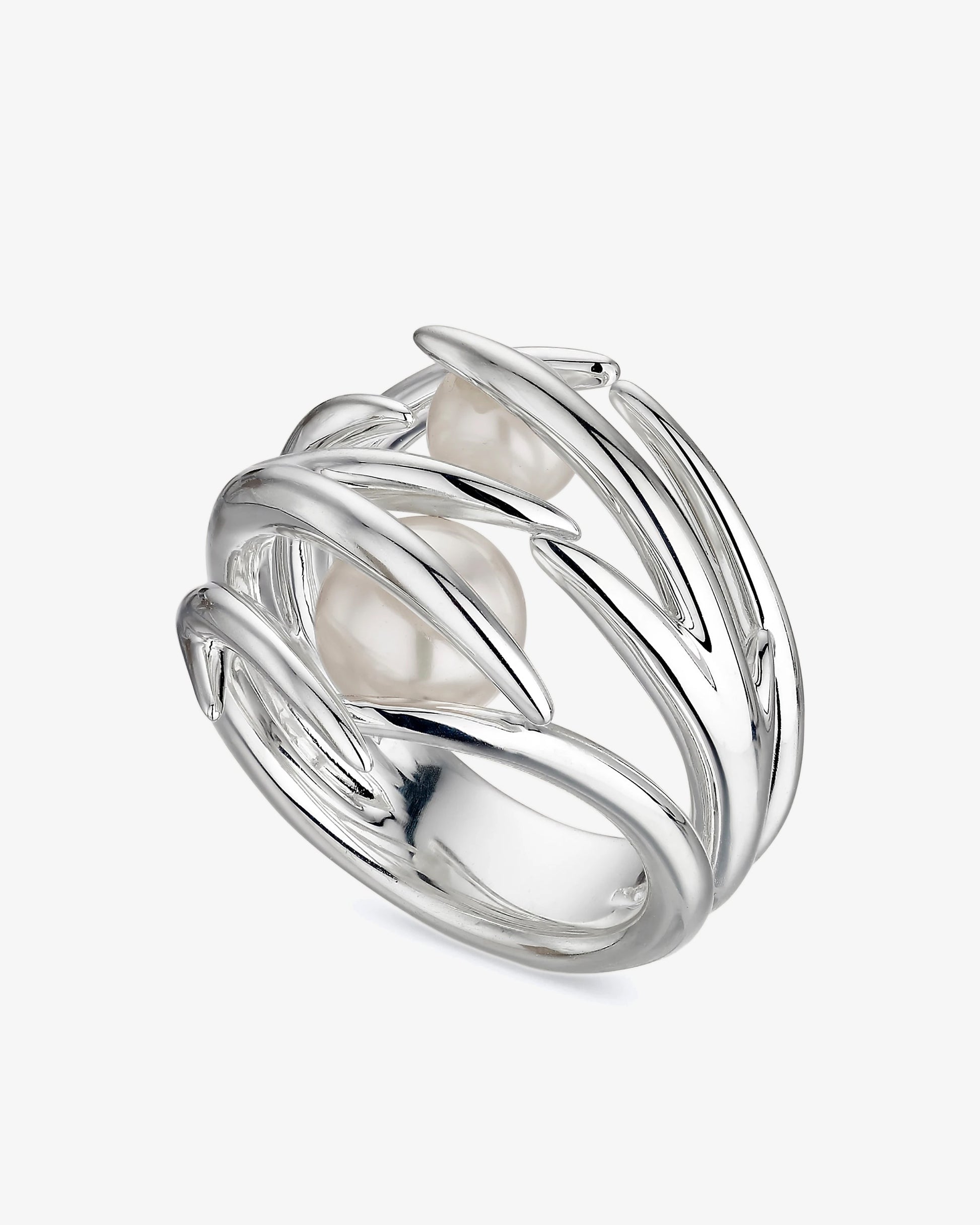 Shaun Leane Hooked Pearl Ring