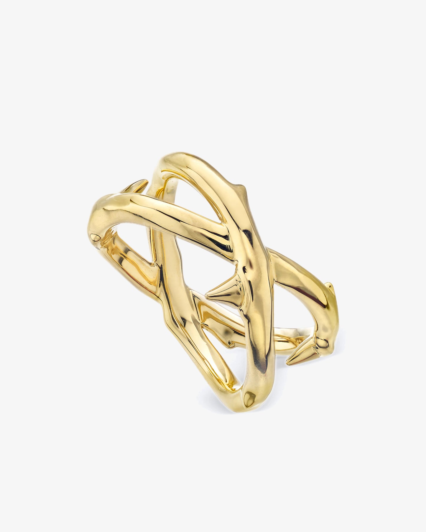 Shaun Leane Rose Thorn Wide Band Ring