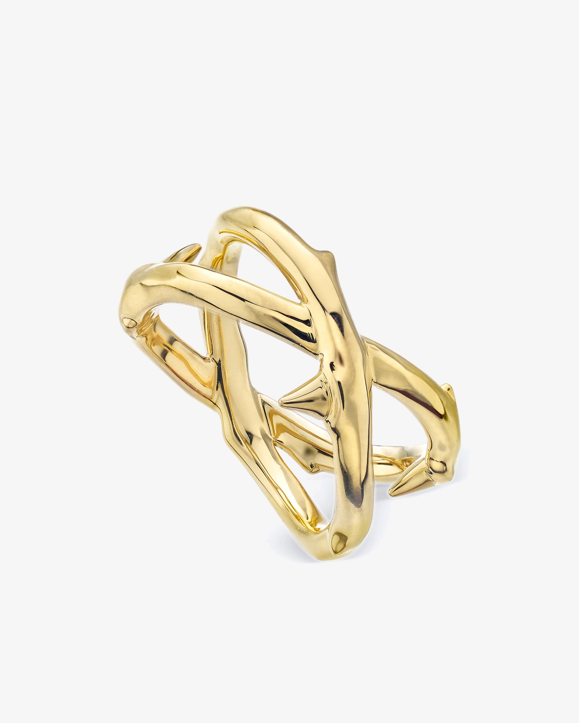 Shaun Leane Rose Thorn Wide Band Ring