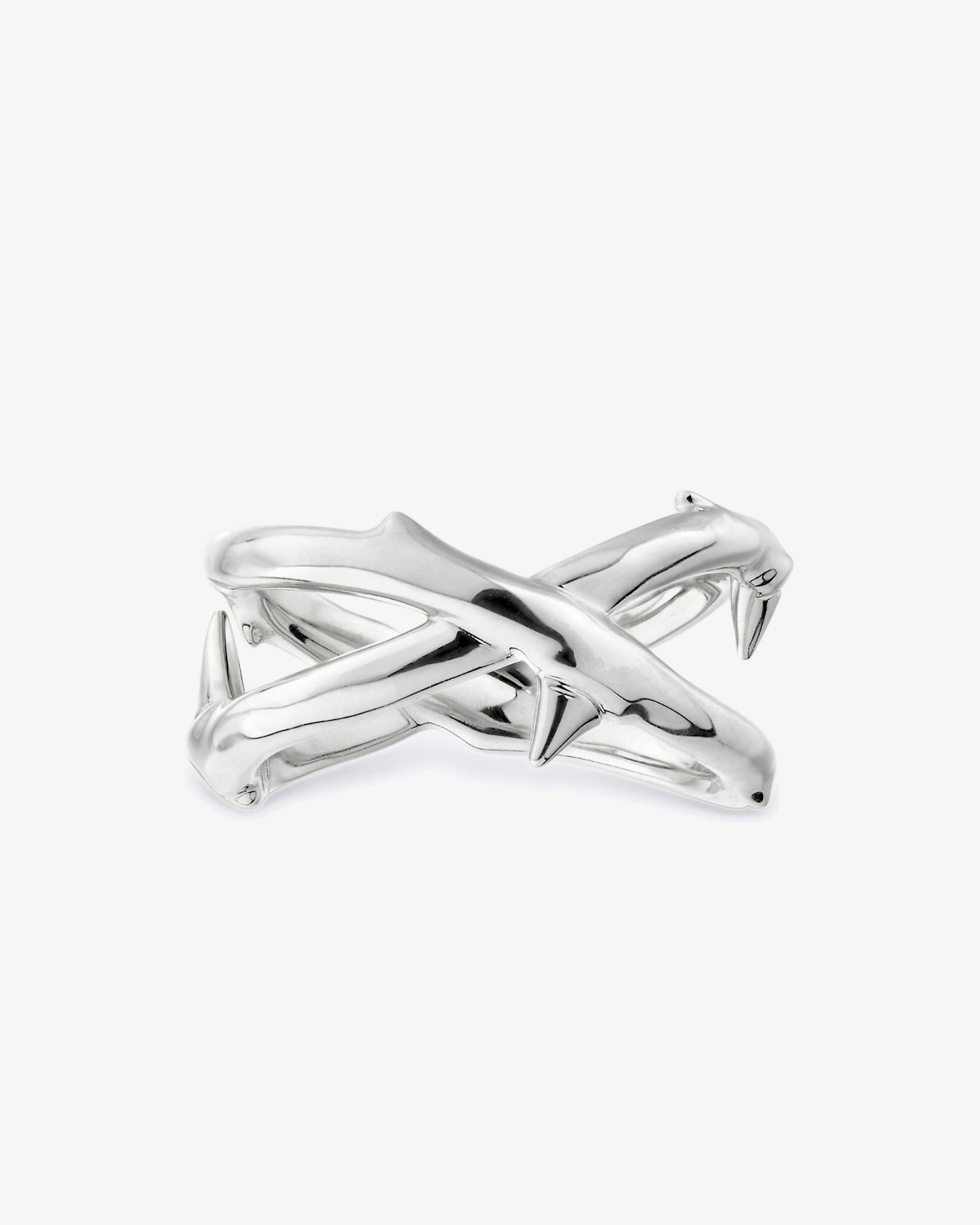 Shaun Leane Rose Thorn Wide Band Ring