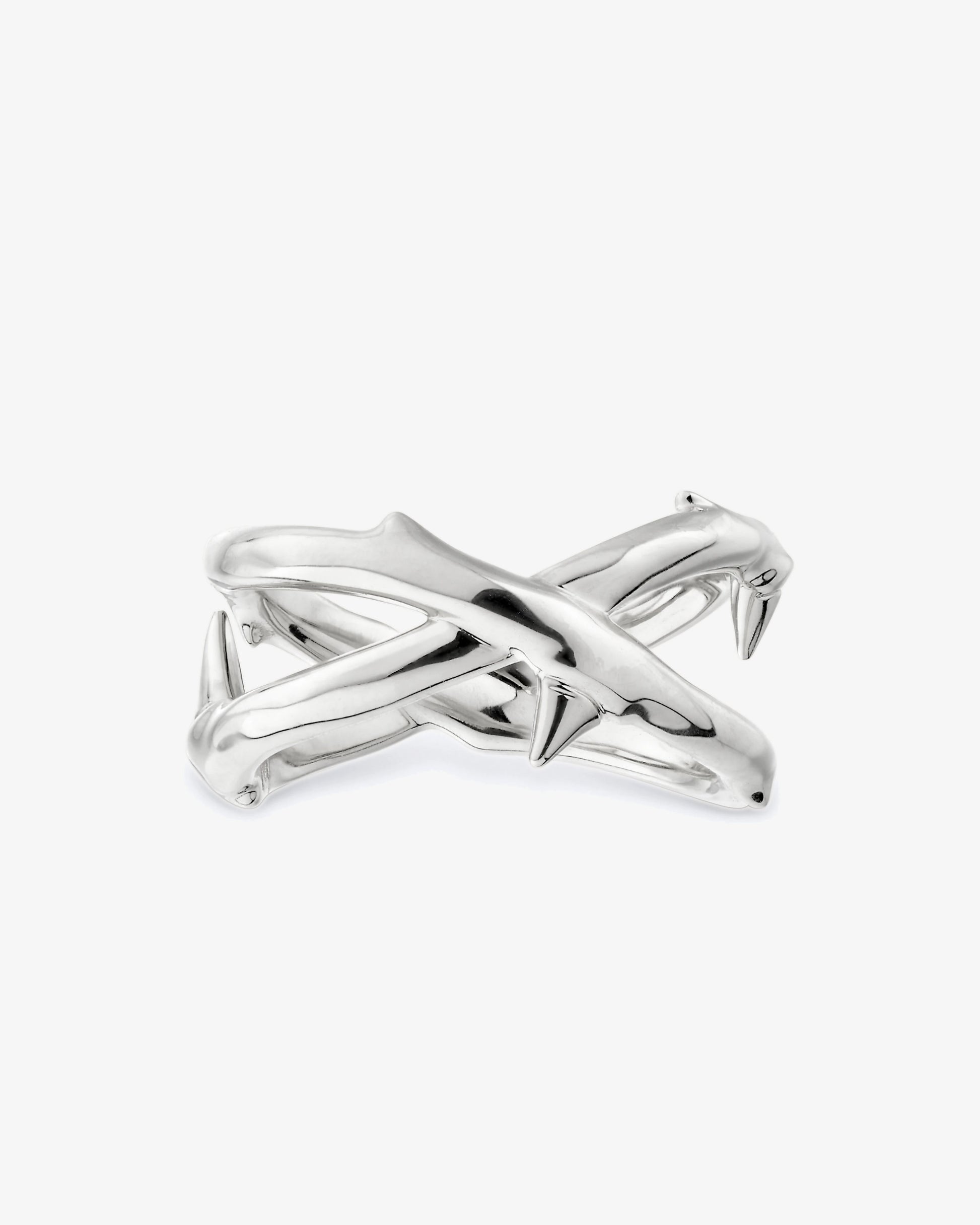 Shaun Leane Rose Thorn Wide Band Ring