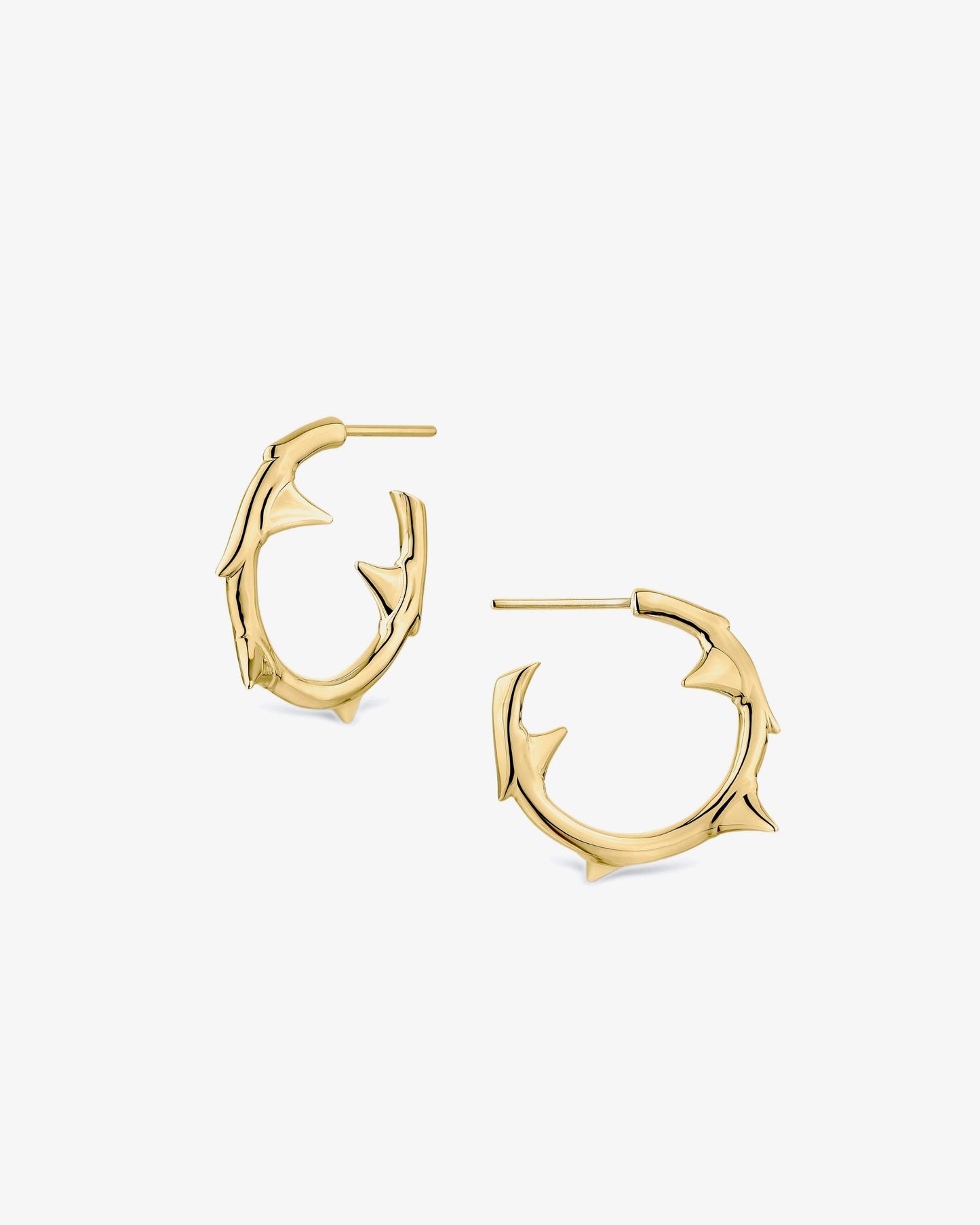Shaun Leane Rose Thorn Small Hoop Earrings