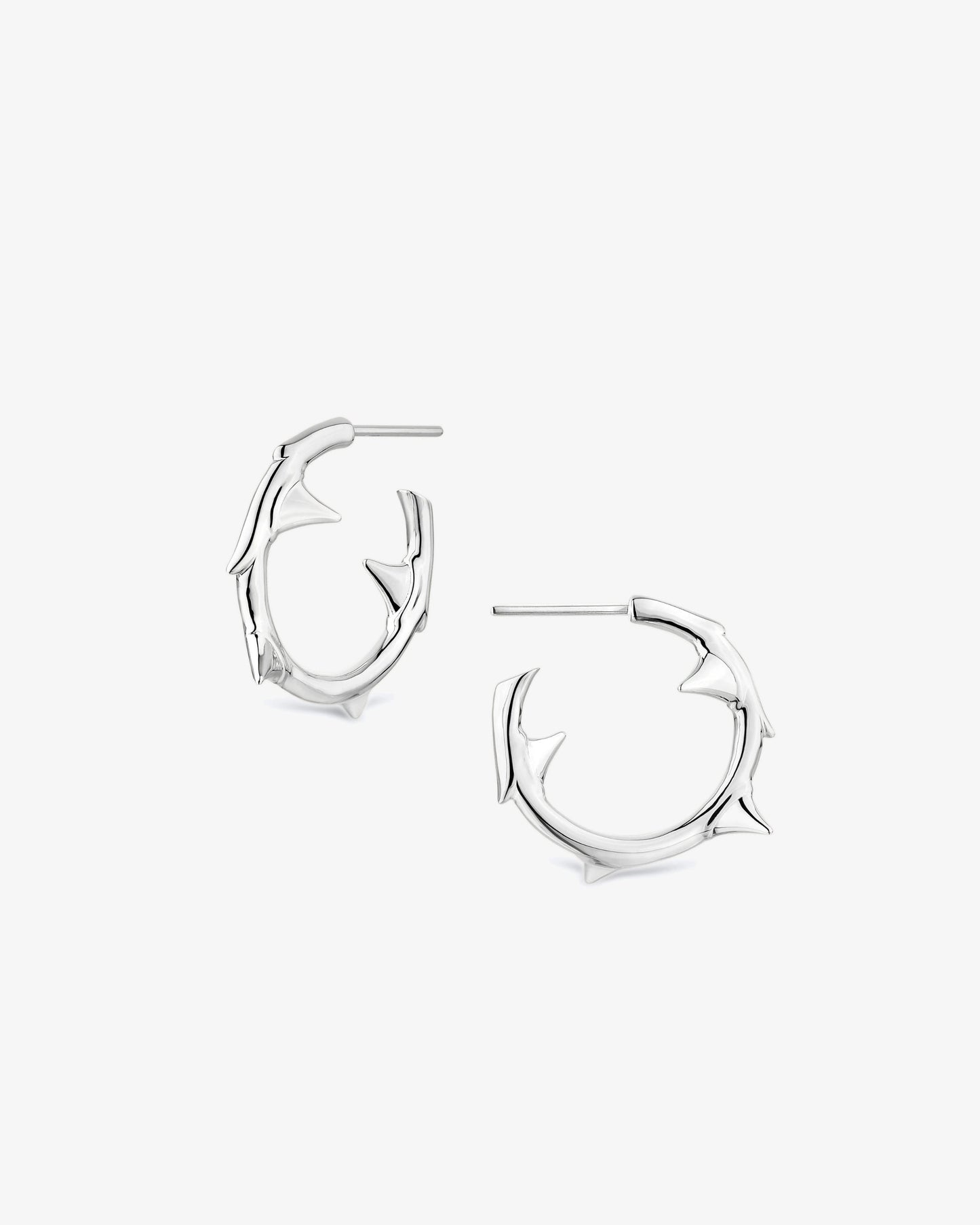 Shaun Leane Rose Thorn Small Hoop Earrings