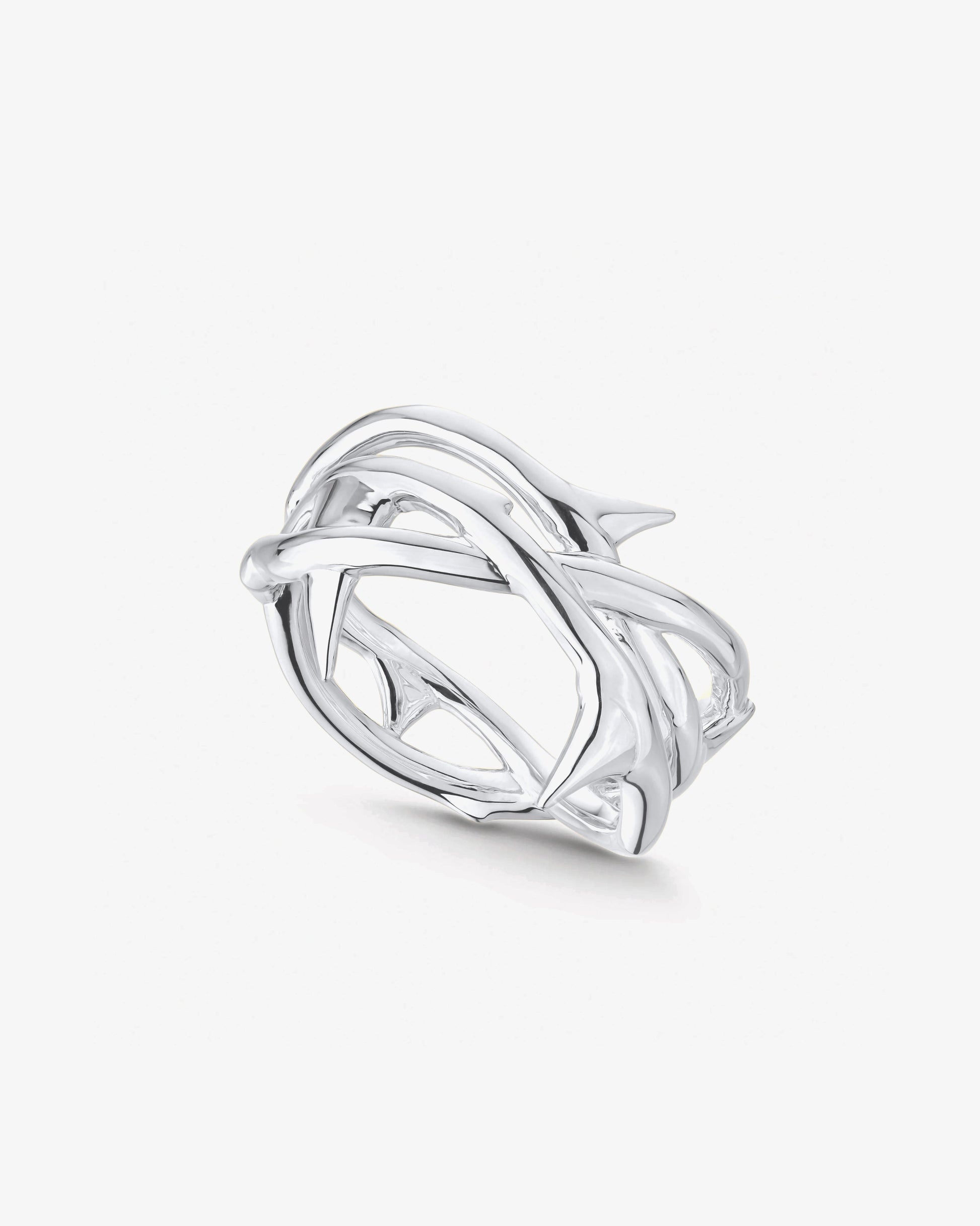 Shaun Leane Rose Thorn Triple Band Ring