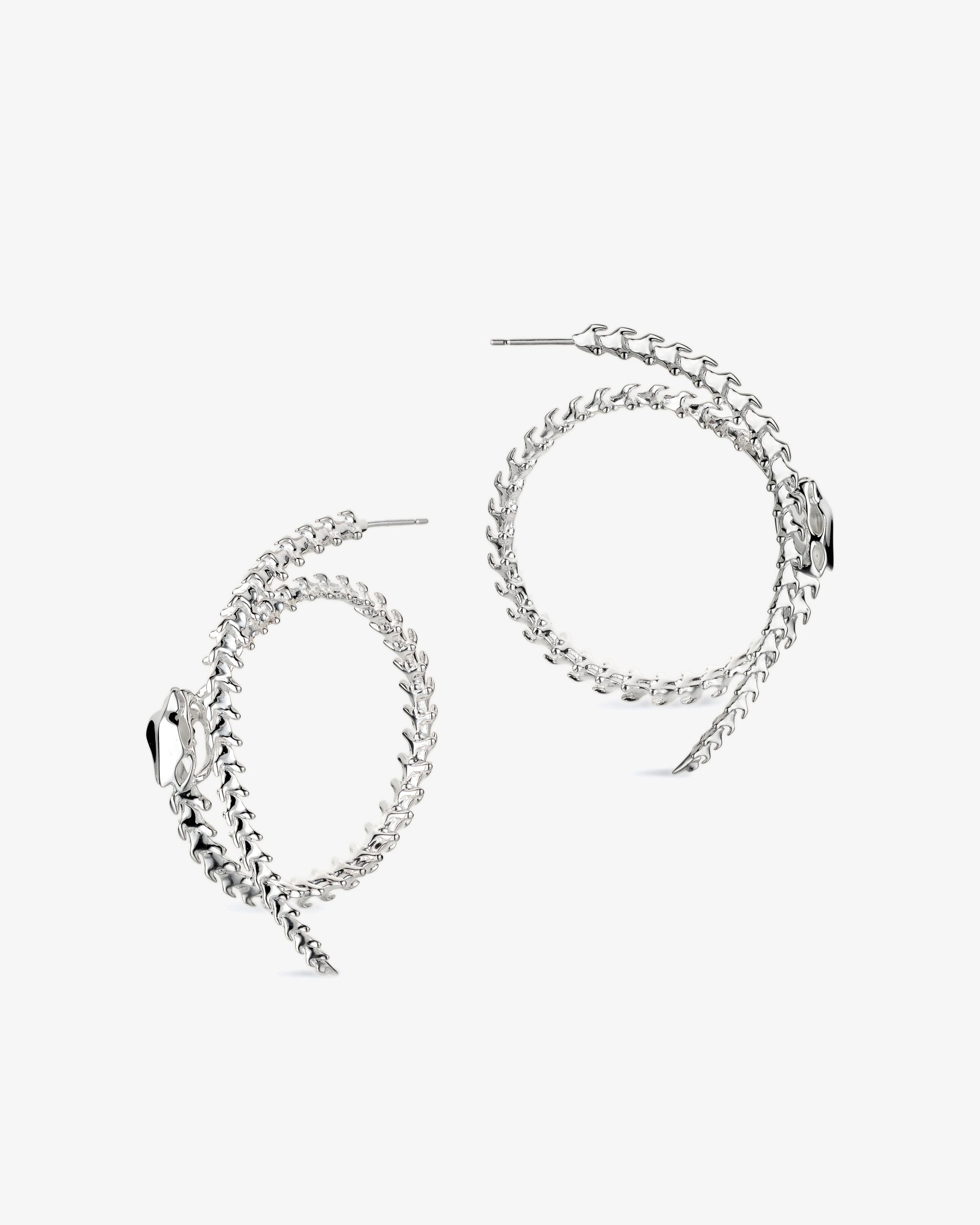 Shaun Leane Serpent's Trace Hoop Earrings