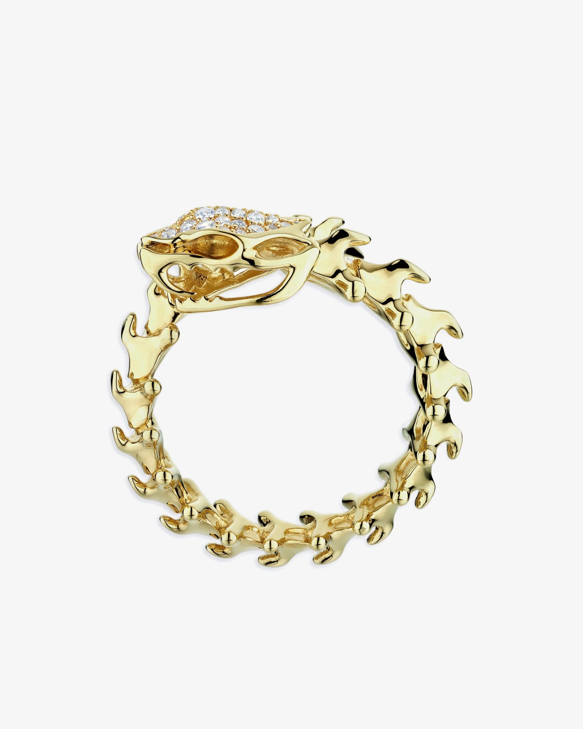 Shaun Leane Serpent's Trace Wrap Diamond Pave Ring
