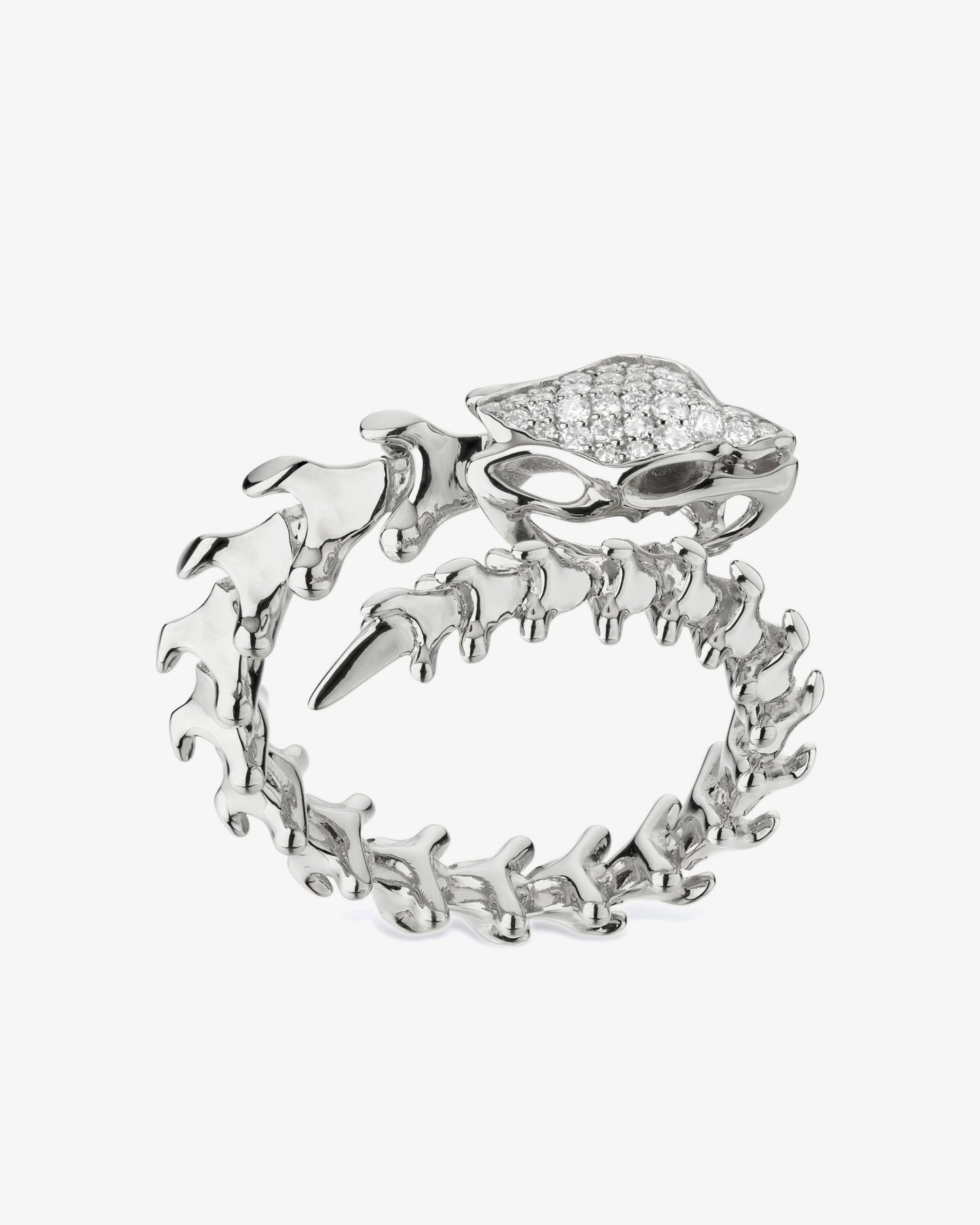 Shaun Leane Serpent's Trace Wrap Diamond Pave Ring