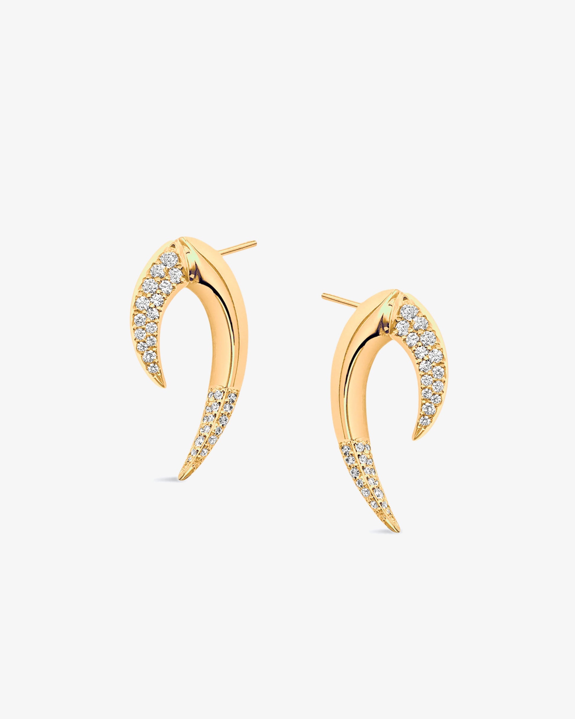 Shaun Leane 18K Gold Talon Diamond Earrings